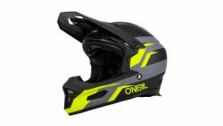 O'Neal Fury Stage -Fahrradhosen Verkaufsladen ONeal Fury Stage Fullfacehem BLACK NEON YELLOW 219741 03
