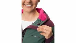 Vaude Women's Qimsa Softshell Jacke -Fahrradhosen Verkaufsladen az vaude women s qimsa softshell jacke 3 dusty forest 222371